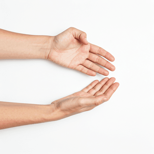 Empathischer Händedruck zwischen Anwalt und Mandant